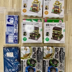 【焼山フリマ】1個100円〜　おもちゃ　ポケモン　カード　ブロック　トランシーバー　けん玉　新品まとめてセット の画像