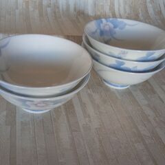 湯のみ　和皿　茶碗各5客の画像