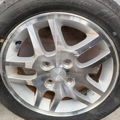 165/55R14　アルミ　タイヤ4本セット　No.125　軽自動車タイヤの画像