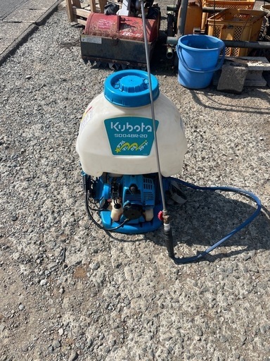 クボタ　背負式噴霧器エンジン式