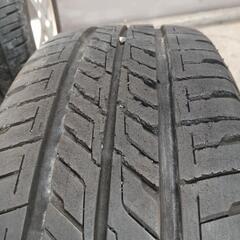 165/55R14　アルミ　タイヤ4本セット　No.125　軽自動車タイヤの画像