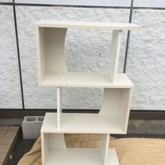 JM19576S)ジグザグラック  収納棚 幅：約60cm 高さ...