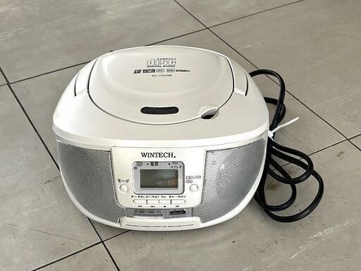 CDラジオ「WINTECH　KC-152USB」