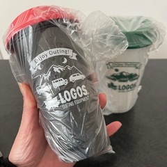 値下げ！LOGOS×HONDA  タンブラー2個セット　ロゴス　ホンダ　キャンプ　アウトドア　リユーザブルカップ　マグカップ　車 食器　1の画像
