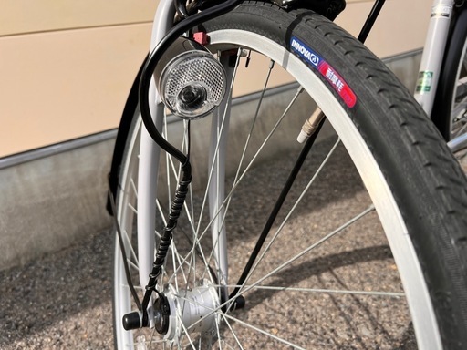 DCM 自転車 クルワール 27インチ オートライト 変速 外装 6段 ギア