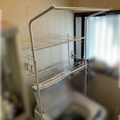 洗濯機ラック　ランドリー収納