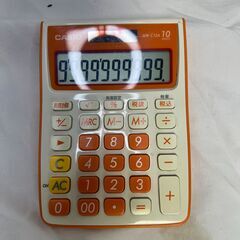 CASIO　カシオ　NW-C10A　電卓　10桁　ソーラー電卓　／時間計算／税率設定★＠4の画像