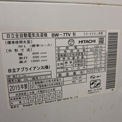 洗濯機の画像