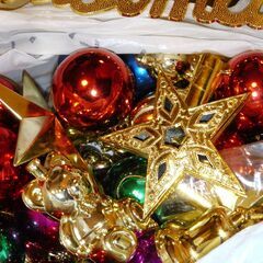 クリスマス飾りの画像