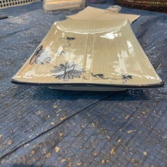 【引き取り限定】【無料】中古品　角皿　6枚セット　平皿　和柄の画像