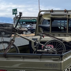 折りたたみ自転車の画像