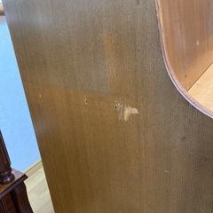 折りたためる机の画像