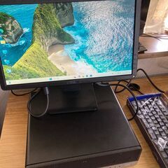 ⑨【第8世代】HP EliteDesk 800 G5 SFF -　Core i5 8400 2.80GHz 8GB、SSD120＋HDD750、Win11Pro64bitの画像