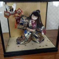 （取引中）木目込み　五月人形　端午の節句　立派な木目込み人形です...