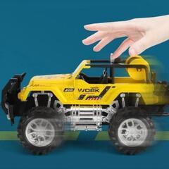 未使用　オフロード　車　おもちゃ　外遊びやお砂場遊びにも