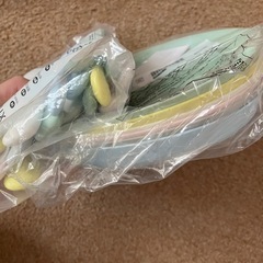 IKEA プラ食器セットの画像