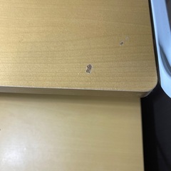 <交渉中>白スチールハイベッド+棚付きデスクセット(ニトリ)の画像