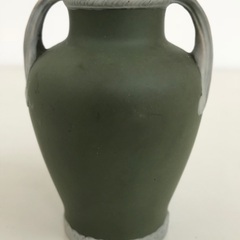 花瓶　ウェッジウッドスタイル【アンティーク】陶器 (256)の画像