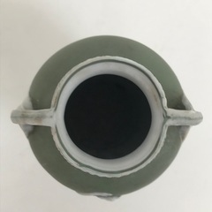 花瓶　ウェッジウッドスタイル【アンティーク】陶器 (256)の画像