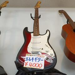 Solfege エレキギター🎸ソルフェージュ レッド 入門用などに✨【浜村鹿野温泉ICから3分 買取本舗 宮本リサイクル 営業時間9～19時 定休日水曜のみ←連絡できませんm(_ _)m】の画像