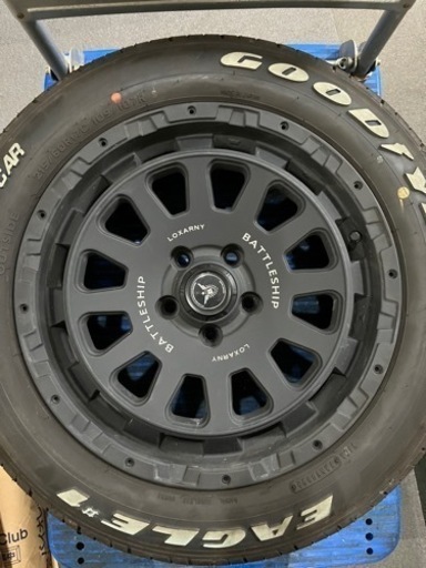 サマータイヤ ホイール4本セット BADX ロクサーニ バトルシップ　ネオＮＥＯ グッドイヤー EAGLE イーグル #1 NASCAR (ナスカー) 215/60R17