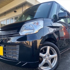 Bluetoothナビ付き☆高年式☆月々1万円〜分割払い可❗️ 車検2年付き！【名義変更代込み】大人気☆マツダ フレアワゴン☆燃費良好‼️Bluetoothナビ付き☆走行中DVD見れます☆ETC付き☆両側スライドドア☆ドラレコ付き☆事故修復歴無し☆そのまま乗って帰れます‼️の画像