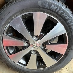 155/65R14 夏タイヤ　軽汎用サイズ　アルミホイール　4本セット