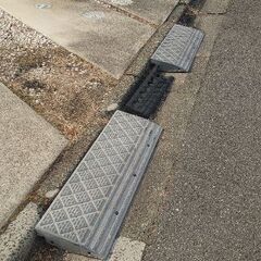 【なくてはならないアイテム😃】段差プレート スムーザー ◐サイズ小90✕25✕8 大110✕28✕10 😄個別売り可 1つの値段の画像