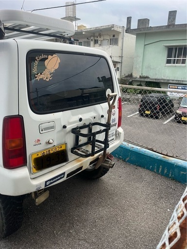 ジムニーJB23 携行缶ラック