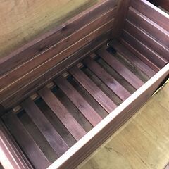 【ジャングルジャングル深井店】 ★ストレージベンチ イケア エップラロー 木製 ナチュラル 家具 堺市 深井 【FU1919】の画像