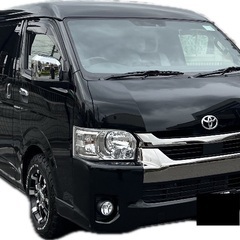 令和4年車検有200系ハイエースワイドミドルルーフ両側パワスラ-ダークプライムⅡの画像