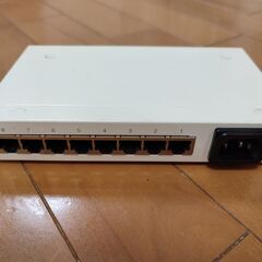 Gigaスイッチング LAN HUB 8portの画像