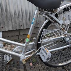 自転車  ママチャリの画像