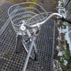 自転車  ママチャリの画像