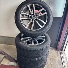 バリ山　BMW X3 MAK 18インチ ホイールスタッドレス4...