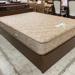 【愛品館 江戸川店 】 引き出し付き ダブルベッド Sealy（シーリー）の画像