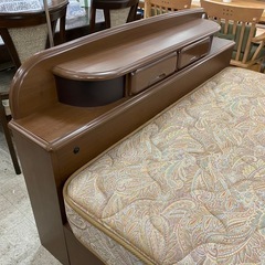 【愛品館 江戸川店 】 引き出し付き ダブルベッド Sealy（シーリー）の画像