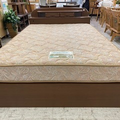 【愛品館 江戸川店 】 引き出し付き ダブルベッド Sealy（シーリー）の画像