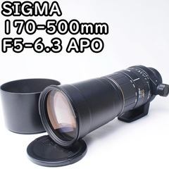 【美品】SIGMA 170-500mm F5-6.3 D APO ニコン用　