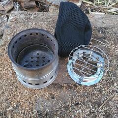 ソロキャンプ　焚き火