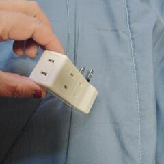 極*美品*さまー✿タコあしー!!コンセント🔌ミツマター♫"電源オン＆✿オフスイッチ✿付き↑↑✿の画像