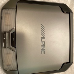 ALPINE ライト付き フリップ ダウン モニター
