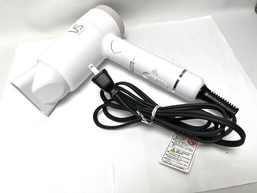 VS ヴィダルサスーン マイナスイオン ヘアドライヤー ホワイト VSD-1240WJ 2024年製