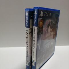 本日限定 お値下げPS4   モンスターハンター ワールド・モンスターハンターアイスボーン masterEdition2本セットの画像