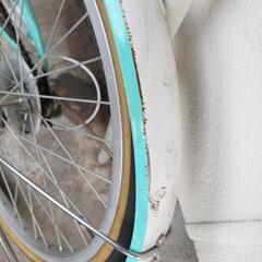 22インチ・ミントグリーン自転車お譲りしますの画像