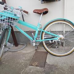 22インチ・ミントグリーン自転車お譲りします