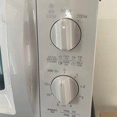 YAMAZEN 電子レンジ 2020年製の画像