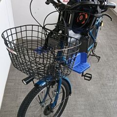 電動アシスト自転車　チャイルドシート付き　前乗せ