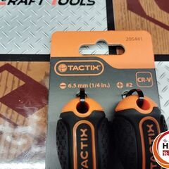【新品】TACTIX 205441 ドライバー2本セット  の画像