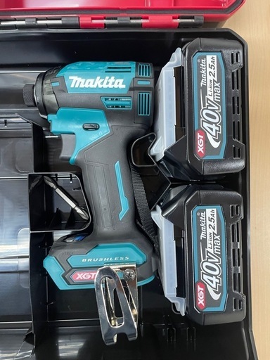 未使用 美品 充電式makita マキタ インパクトドライバ TD002G 急速充電器 DC40RA バッテリ BL4025 セット　取説 専用ケース